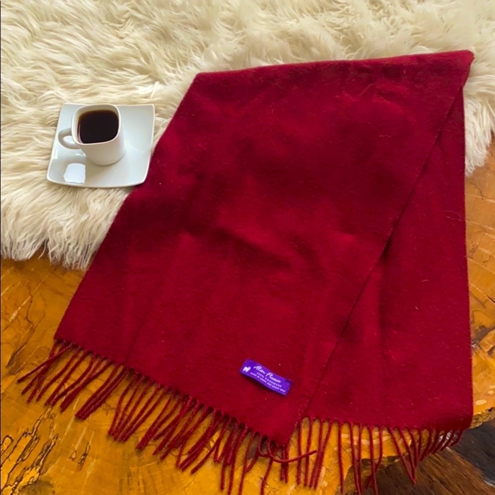 Alan Flusser cashmere men’s scarf